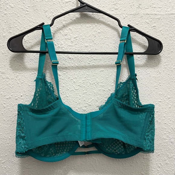 Cacique Unlined Balconette Bra in Quetzal Green 38F - Picture 7 of 9